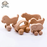 Wooden Animal Cars