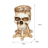 Goth Vases Skull