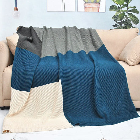 Light Academia Geometric Blanket