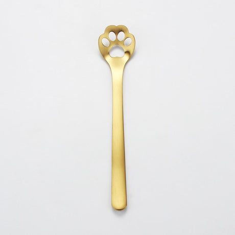 Stainless Cat Paw Tea Spoon