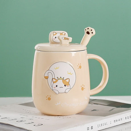 Cat Ceramic Beautiful Mug