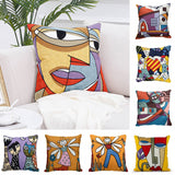 Abstract Covers Throw Pillows