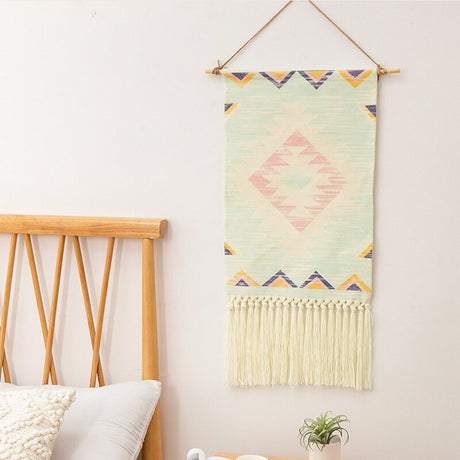 Boho Knitted Tapestry