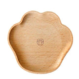 Wooden Cat Paw Coaster