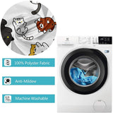 Lovely Cat Printing Hook Curtain