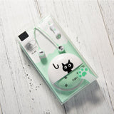 Cute Cat Cartoon Earphone