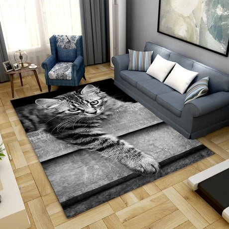 Fluffy Cat Rug