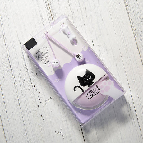 Cute Cat Cartoon Earphone