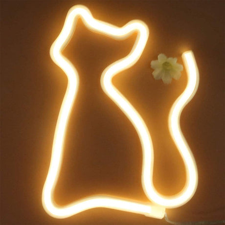 Cat Neon Sign Light