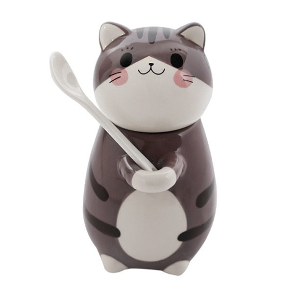 3D Cute Cat Cup