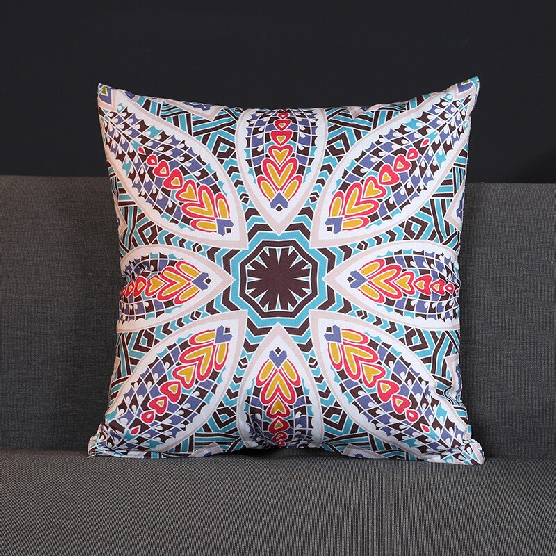 Mandala Bohemian Flower Pillow Case