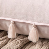 The Boho Velvet Tassel Pillow Cover Collection