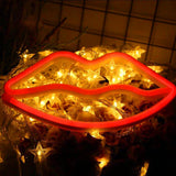 Egirl Neon Sign Lips