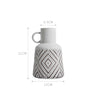 Houseware Ceramic Vase Modern Simple American Retro Home Living Room Cabinet Table Decoration Flower Decoration Home Decoration