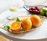 Indigo Leaf Fruit Basket