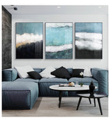 In the Clouds Canvas Prints