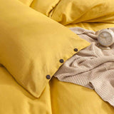 Linen Solid Bedding Set Natural Flax Quilt Cover Soft Pillowcase 2pcs 3pcs Solid Duvet Cover Home Textile