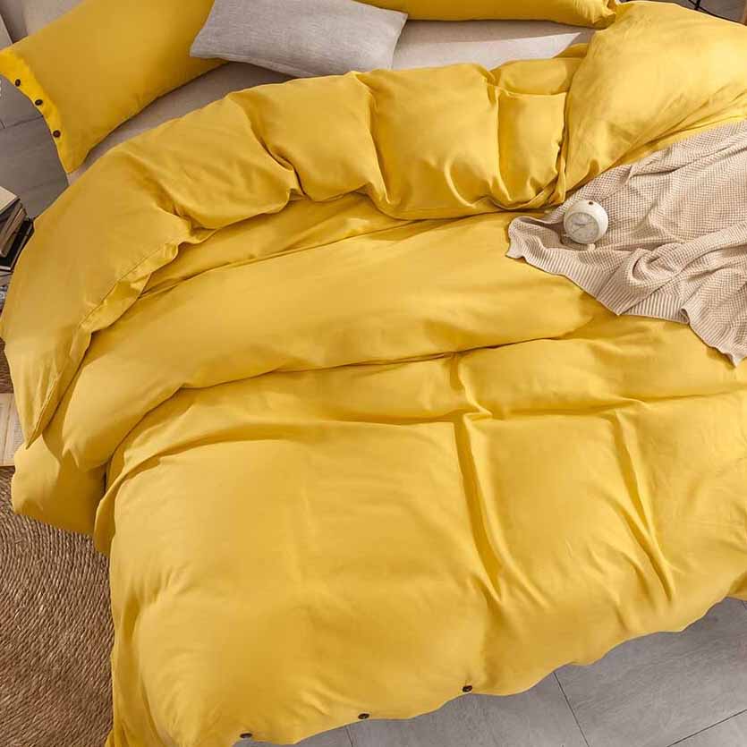 Linen Solid Bedding Set Natural Flax Quilt Cover Soft Pillowcase 2pcs 3pcs Solid Duvet Cover Home Textile