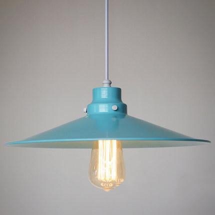 Latte Colourful Loft Industrial Pendant Light