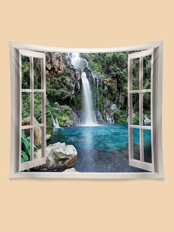 Landscape Print Tapestry