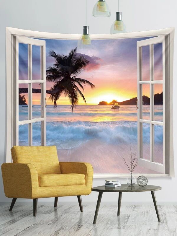 Landscape Print Tapestry