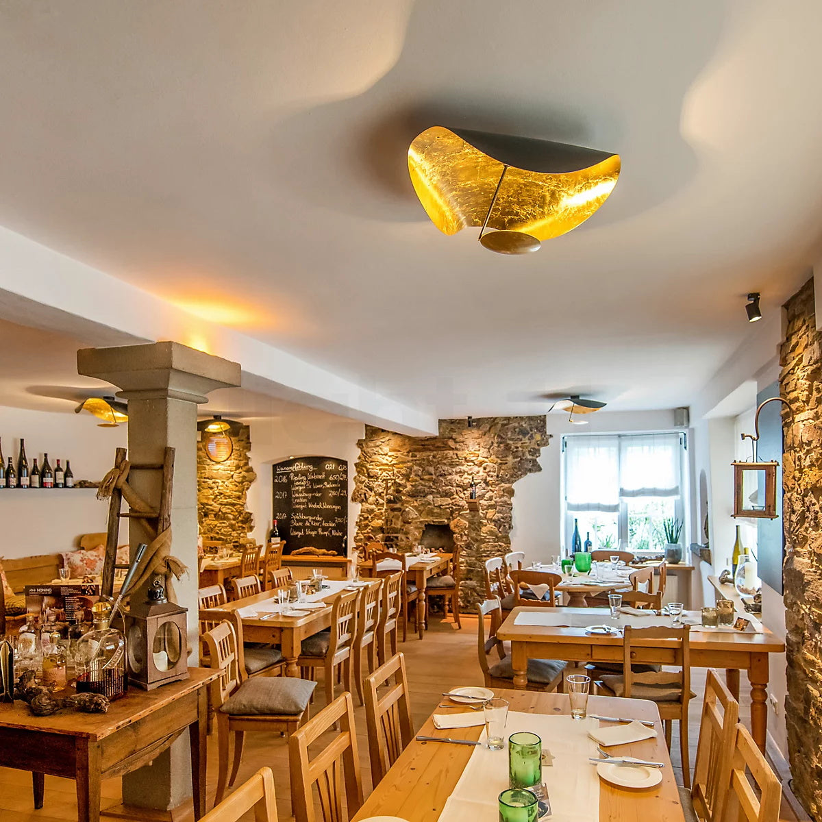 Lederam Manta Ceiling Light