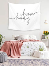 Letter Graphic Tapestry