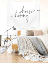 Letter Graphic Tapestry