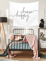 Letter Graphic Tapestry