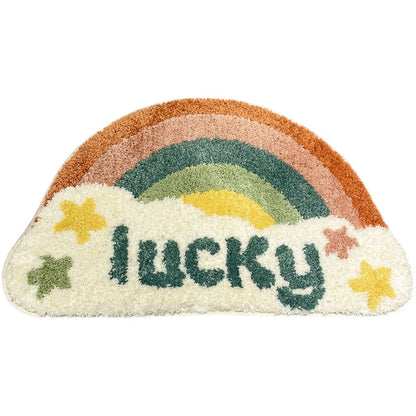 Lucky Rainbow Bath Mat