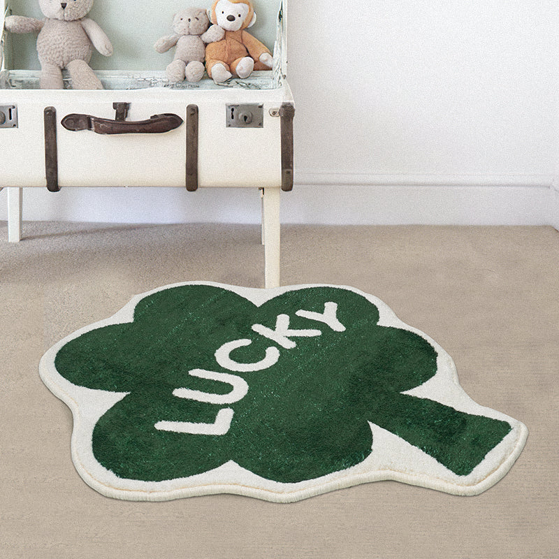 Lucky leaves bedroom mat
