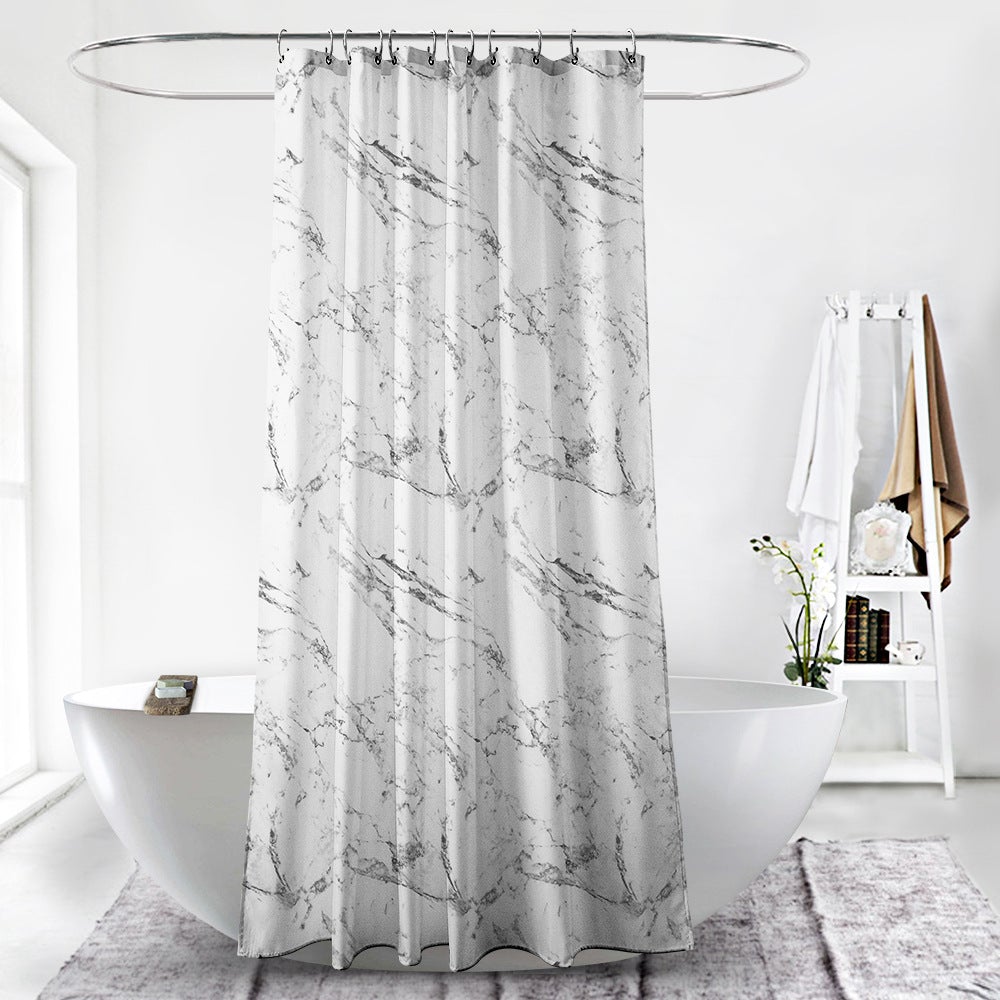 Marble Shower Curtain