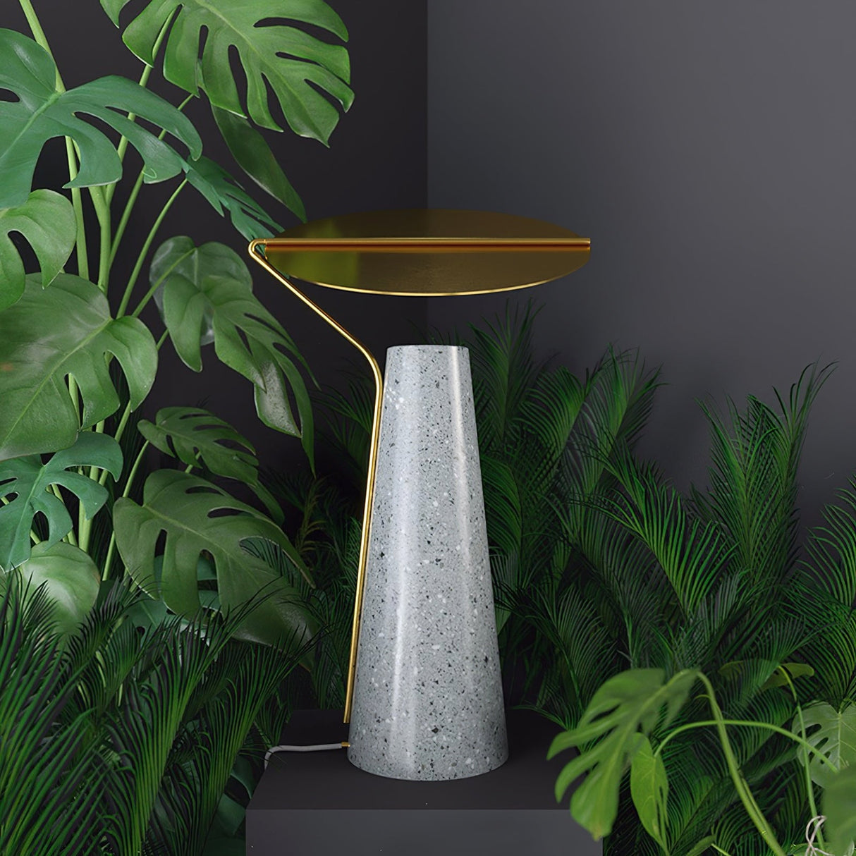 Marble Coffee Table Lamp