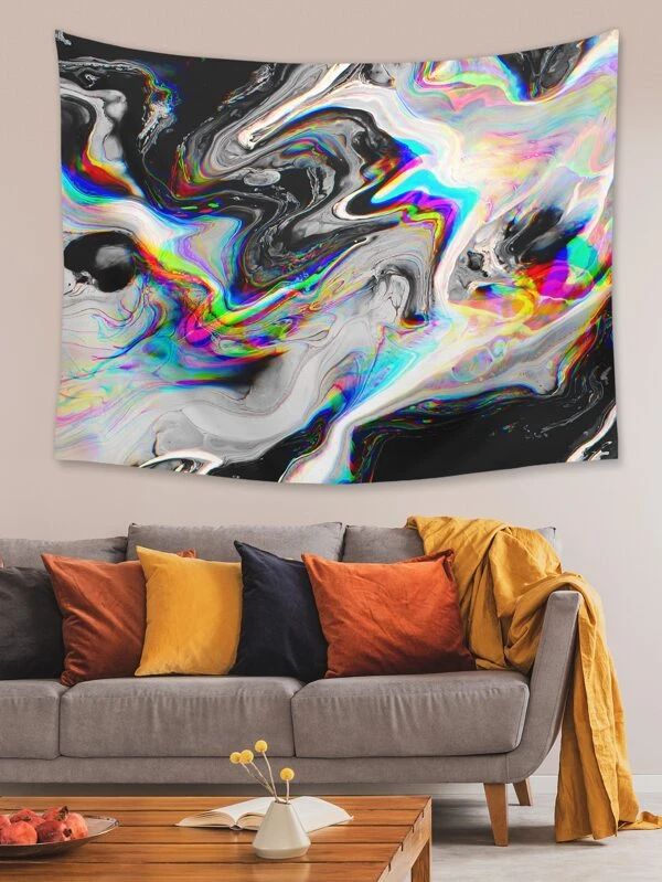 Marble Pattern Tapestry