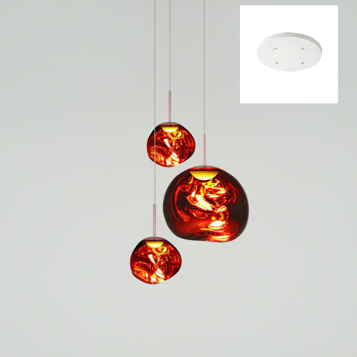 Melt Round Pendant System