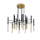 Metal Tubular Chandelier