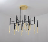 Metal Tubular Chandelier