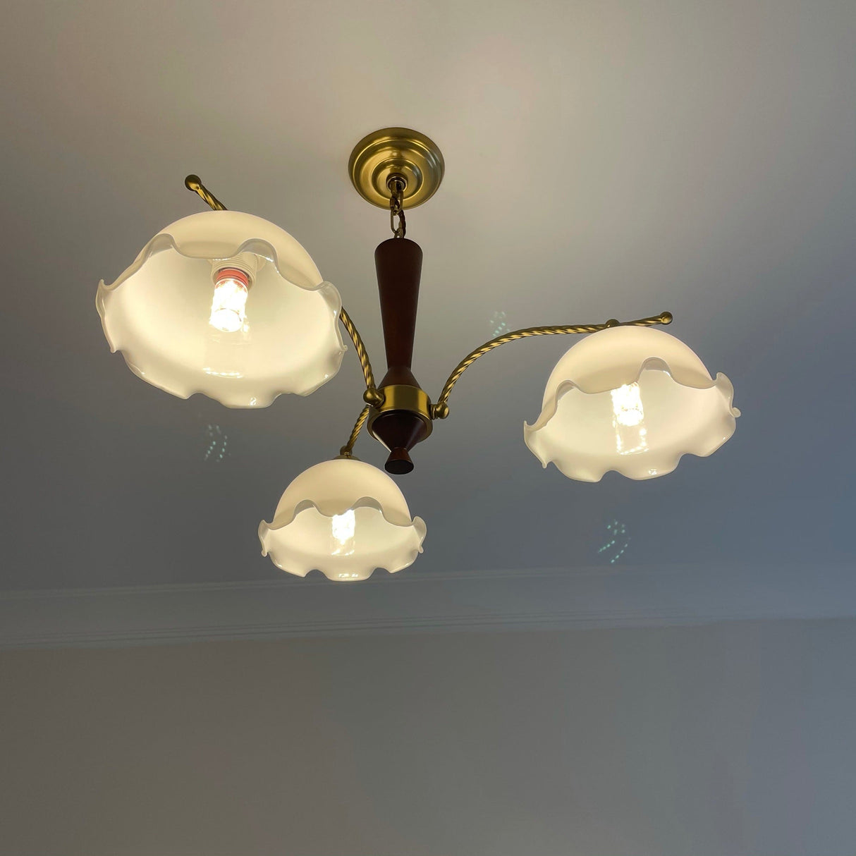 Milky Flower Chandelier
