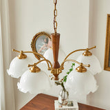 Milky Flower Chandelier