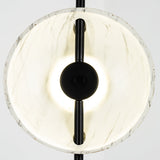 Saucer Marble Floor Lamp