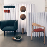Saucer Marble Floor Lamp