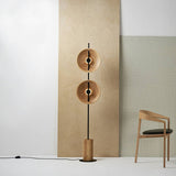 Saucer Marble Floor Lamp
