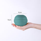 Modern Geometric Ceramic Flower Vase Decorative Floral Vase for Dried Flowers Table Top Centerpieces for Home Decoration