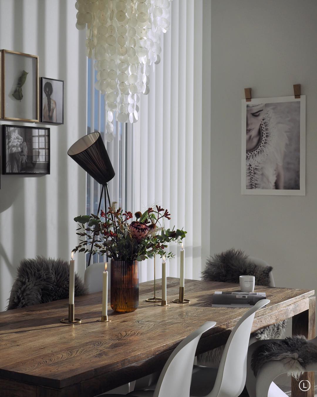 Modern Oslo Wood Floor Lamp