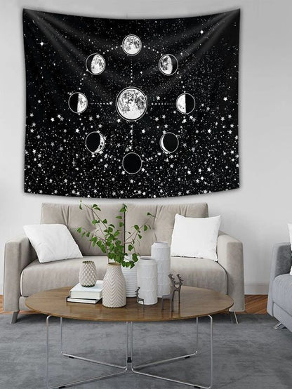 Moon Print Tapestry