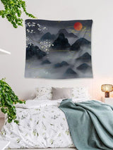 Mountain Print Tapestry