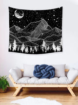 Mountain Print Tapestry