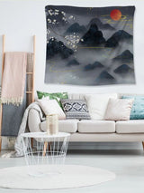 Mountain Print Tapestry
