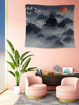 Mountain Print Tapestry