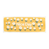 Nice Day Yellow Flowers Runner Bedroom Mat